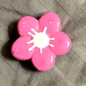 Pink Flower Knob